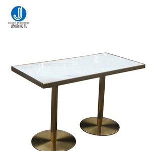 4 feet chiều dài đôi 2 CHỖ NGỒI thức ăn nhanh <span class=keywords><strong>Starbucks</strong></span> quán cà phê Câu Lạc Bộ quán cà phê Bàn Ghế Nhà Hàng thức ăn nhanh bàn ghế - Product Image 1