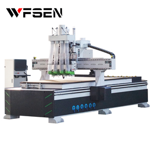 WFSEN Marble Double Multi 2 3 <strong>4</strong> <strong>Axis</strong> Heads 1530 <strong>Cnc</strong> <strong>Router</strong> Machine 60x90 48 X 48 4x8 4x4 1390 <strong>Cnc</strong> <strong>Router</strong> - Product Image 1