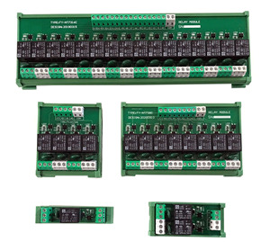 4 kanal 10A 250VAC/30VDC DIN Rail Mount Relay Module - Product Image 5