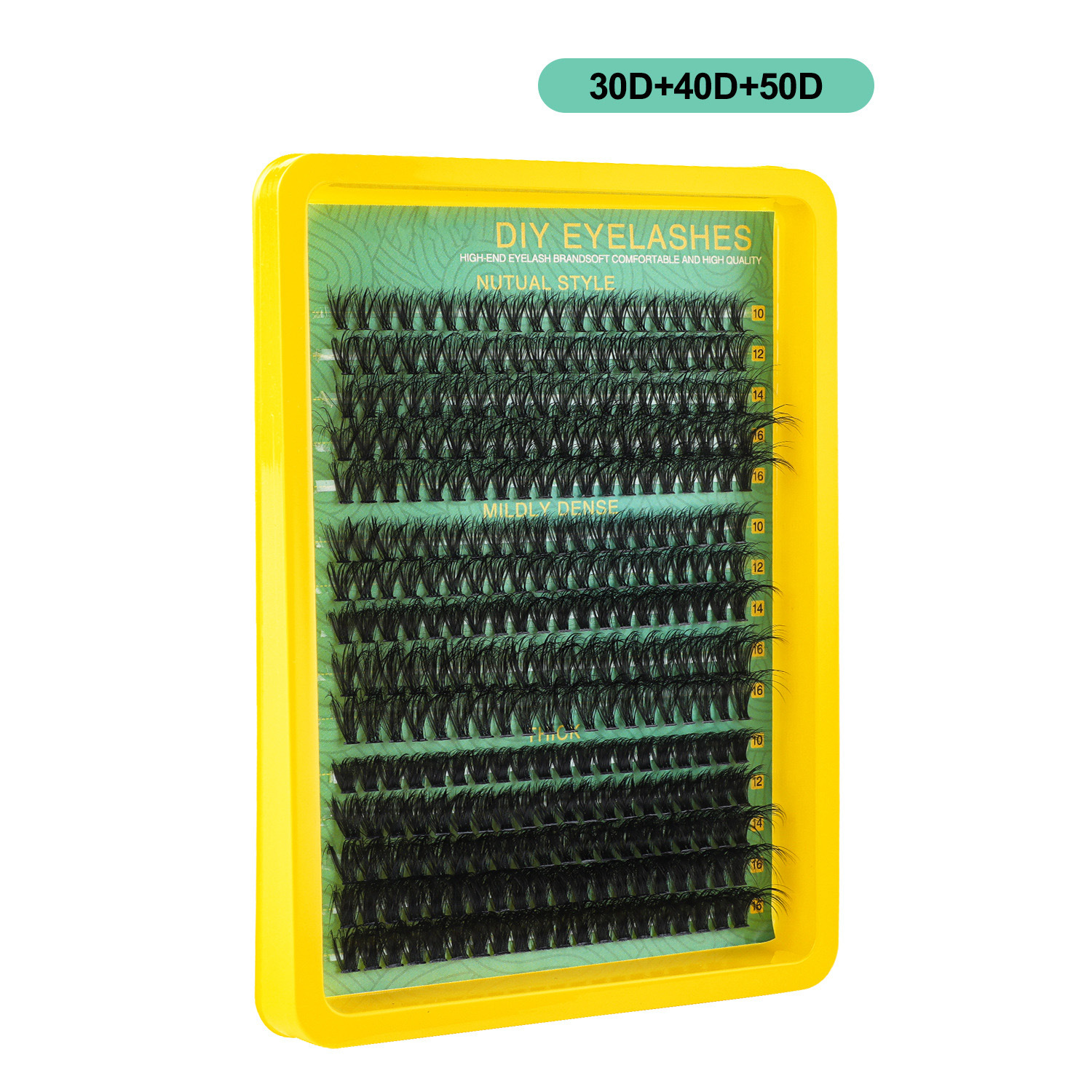 Cils de 30D + 40D + 50D DIY