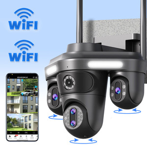 Jordan 2025 HDスマート16MP 5レンズ4スクリーン3 Pzt WiFi 10x光学ズームIPC360ホームアプリナイトビジョン熱画像8Kトリプルカメラ - Product Image 1