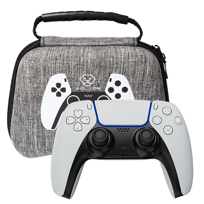 Bolsa de almacenamiento para mando de PS4/PS5, bolsa de nailon Eva, bolso para mando a prueba de golpes, funda protectora para consola ND SWITCH