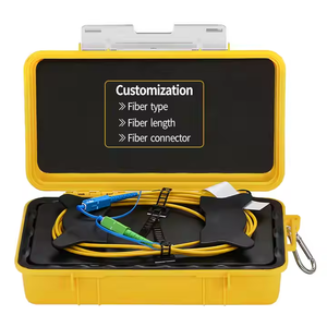 500M FC FC LC SC/APC UPC-FC LC SC/APC UPC uzatma kablosu hattı 9/125um SM optik Fiber yüzükler Tester OTDR lansmanı kablo kutusu - Product Image 1