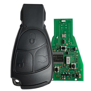 อะไหล่กุญแจอัจฉริยะสำหรับ Mercedes Benz NEC PCB พร้อมที่ใส่แบตเตอรี่ C M B E CL SL W204 W203 W211กุญแจรถระยะไกล W201