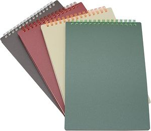 Cuaderno de papel Kraft A5 personalizable de 21x11 cm con cubierta de PVC, cuaderno de encuadernación de hojas sueltas o en espiral de estilo impreso para diario