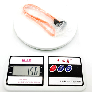 Factory Price High Quality Manufacturer Direct Selling SATA 2.0 <strong>Disk</strong> Data <strong>Cable</strong> Right Angled to Straight 40cm Serial Data <strong>Cable</strong> - Product Image 1