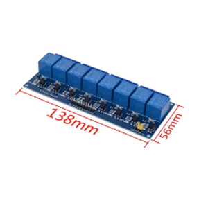 1 2 4 8-Kanal 5V 12V Relais modul platinen abschirmung mit Optokoppler unterstützung Hoch-und Niedrig pegel auslöser für Arduino