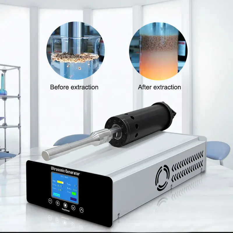 โฮโมจีไนเซอร์อัลตราโซนิก28kHz 1000W ระบบประมวลผลอัลตราโซนิก