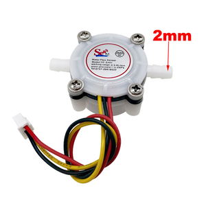 水咖啡流量传感器开关仪表流量计计数器0.5-5L/min YF-S401 2毫米/3.5毫米内径 - Product Image 2