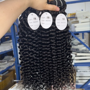 Popular Cuticle Aligned Burmese Curly Hair Bundles Raw <strong>One</strong> Donor <strong>Human</strong> Hair Extension Wholesale Vendor - Product Image 3