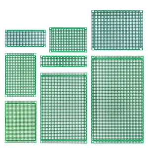 PCB yeşil çift taraflı kalaylı evrensel kurulu 2*8 3*7 4*6 5*7 6*8 7*9 9*15 12*18 18*30 mevcut - Product Image 2