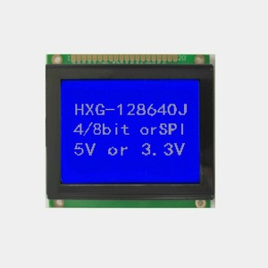 China Factory 12864 LCD-Display 128x64 Punkte STN Blau Gelb Grün LCD-Modul 3,3 V 5V. - Product Image 3
