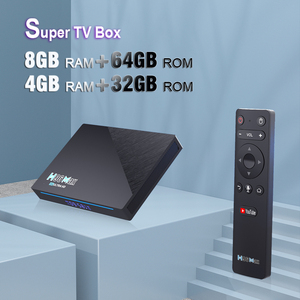 แอนดรอยด์11.0 H96 2.G/ RK3566สูงสุด5G Dual WIFI LAN 1000M BT4.0 4K HD set top box กล่องทีวี Voice/IR รีโมทคอนโทรล - Product Image 5