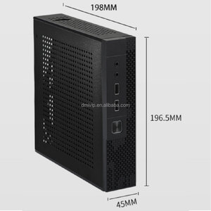 Caja de PC pequeña personalizada de fábrica, caja de escritorio HTPC para computadora Industrial, chasis CFF Delgado, computadora Vertical Mini, caja de PC Mini ITX - Product Image 4