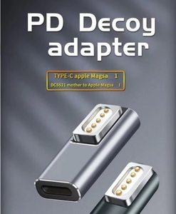 USB C kadın hızlı şarj 60W mıknatıs fiş dönüştürücü tipi C manyetik USB PD adaptörü Apple 2 1 Mac kitap Pro - Product Image 6