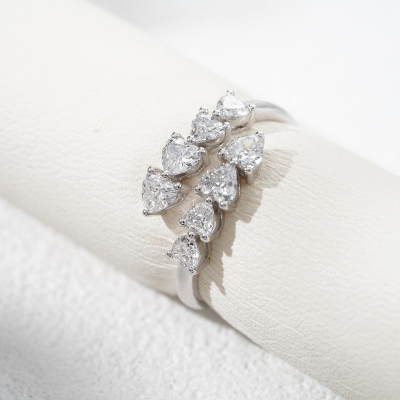 Or blanc 10 carats