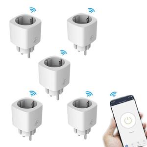 XZJ 16A estándar de la UE Control remoto eléctrico universal Tuya WIFI receptáculo ABS enchufe inteligente enchufes para el hogar - Product Image 1