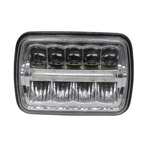 5x7 inç 45W dikdörtgen kare led atv oto sistemleri kamyon farlar - Product Image 1