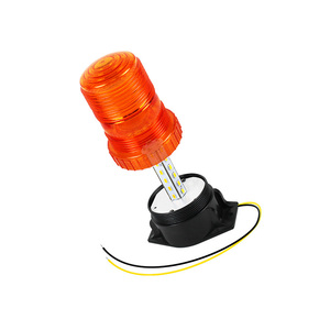 ไฟเตือน LED 30ดวงไฟกระพริบสีอำพันไฟแม่เหล็กไฟฉุกเฉินสำหรับรถพ่วงรถยก9-80V - Product Image 4