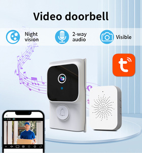 Прямая Продажа с фабрики 1080P Wi-Fi видеодомофон домофон цветная металлическая наружная Водонепроницаемая камера с ночным видением TCP сеть - Product Image 2