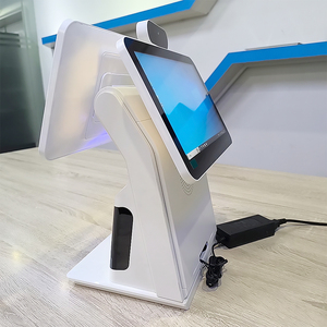 Máquina POS de pantalla dual de 11,6 pulgadas con código QR y lector de identificación - Product Image 4