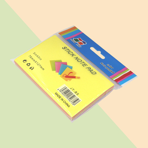 工厂可爱多形棒子纸条写字板定制便签学生用品纸质棒子纸条 - Product Image 3