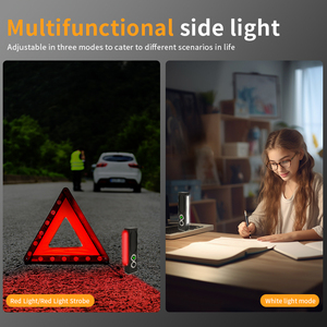 Brightenlux mới 4 trong 1 đa chức năng làm việc ánh sáng có thể sạc lại túi mỏng <span class=keywords><strong>EDC</strong></span> Đèn pin phẳng với clip UV ánh sáng & ánh sáng laser - Product Image 3