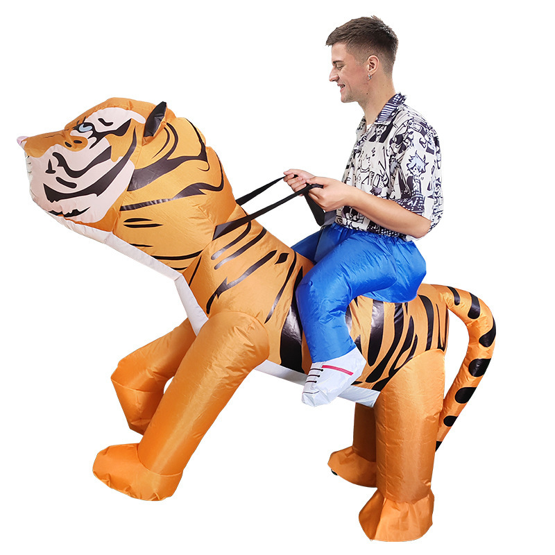 Fz2328l tigre à cheval 155-190cm