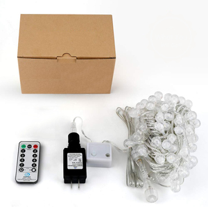 33Ft 100 <strong>LED</strong> Plug in <strong>String</strong> <strong>Lights</strong> Remote Control <strong>Timer</strong> Twinkle Fairy <strong>Lights</strong> 8 Modes Waterproof Decorative <strong>Lights</strong> - Product Image 2