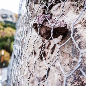 3*25m/resistenza al rollio e sicurezza rete di caduta di roccia protezione passiva rete metallica in acciaio uso per pendenza e protezione delle risorse - Product Image 2