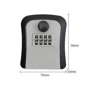Neuer Smart Code Passwort Schlüssel Schließfach Aufbewahrung schlüssel Wand schlüssel Safe Wasserdichter Außen schlüssel kasten 4-stellige Passwörter - Product Image 6