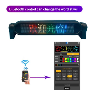 Smart Rgb Led Strip Sign Board App-Controlled <strong>Programmable</strong> Flexible Led <strong>Display</strong> <strong>for</strong> Cars and Vehicles Ip67 Rated - Product Image 3