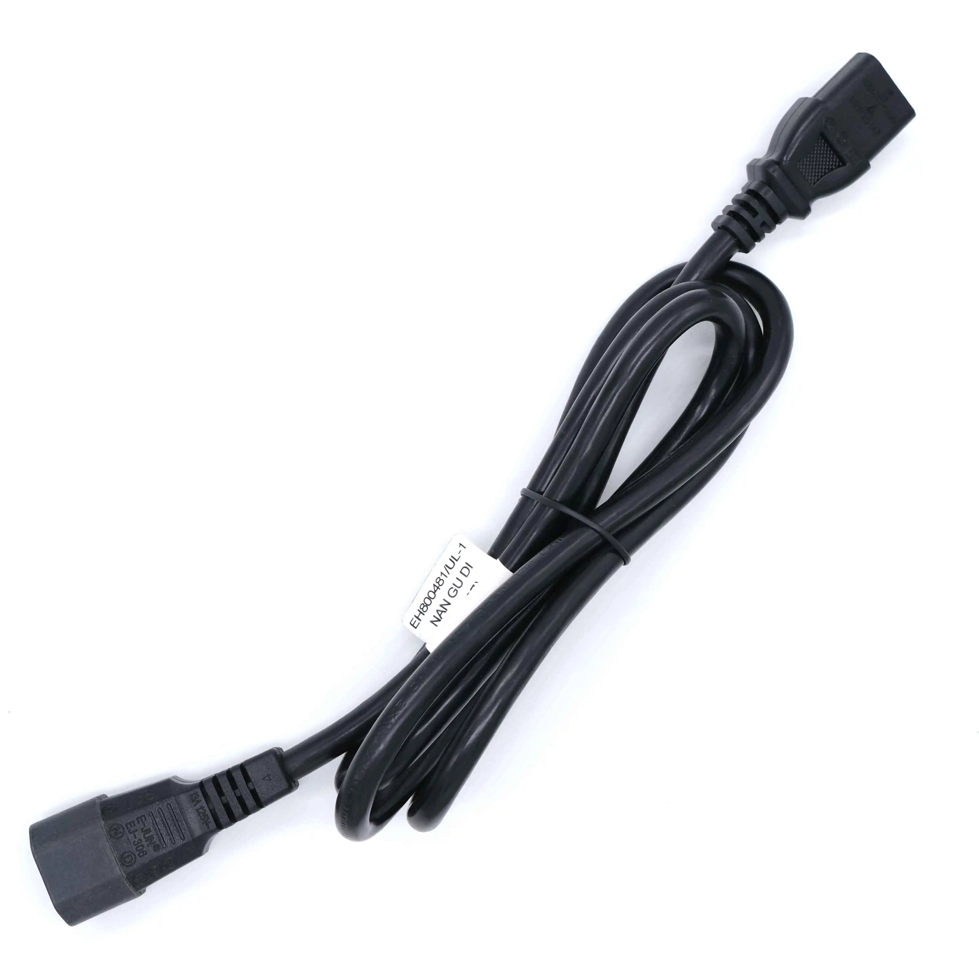 C14 a C13 Cable de 1m 3m 5m 10m IEC C13 C14 Cable de alimentación para la computadora de la PC Monitor PDU DMX DJ luz de la etapa