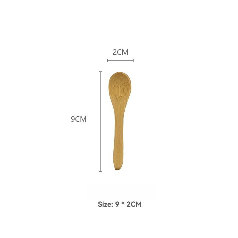 WY017 bamboo spoon 9 * 2cm
