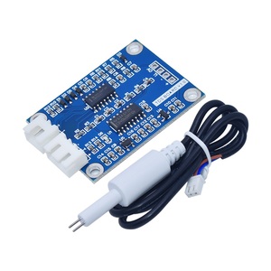 Módulo de sensor TDS Sólidos disueltos Señal analógica Soluble Detección de calidad de agua sólida DS18B20 Temperatura 51/STM32 - Product Image 2
