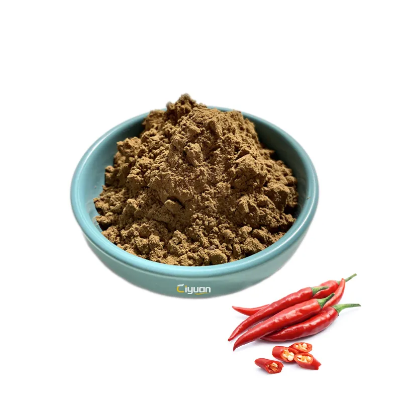 Ciyuan Factory Hot-Selling Capsicum Extract Cayenne Pepper Extract 20:1 Capsaicine 98%