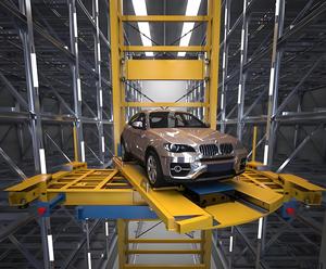 Sistema di parcheggio per auto in acciaio impilabile Puzzle sistema di parcheggio con soluzioni automatizzate sistema di sollevamento verticale ascensore per la costruzione - Product Image 2