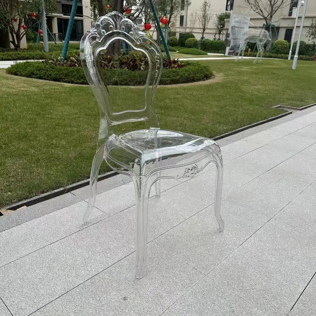 2023 оптовая продажа современный прозрачный голубой стул специального назначения из прозрачного пластика акриловый призрачный стул