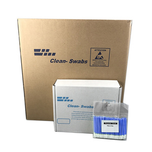 ניקוי <span class=keywords><strong>PCB</strong></span> 100 יחידות 87 מ""מ קטן ללא מוך ספוגיות פוליאסטר לחדר נקי לאלקטרוניקה