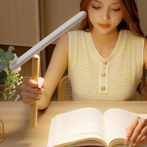 带USB可充电功能的磁性可折叠发光二极管台灯 -- 非常适合办公室、工作、学习和夜灯 - Product Image 2