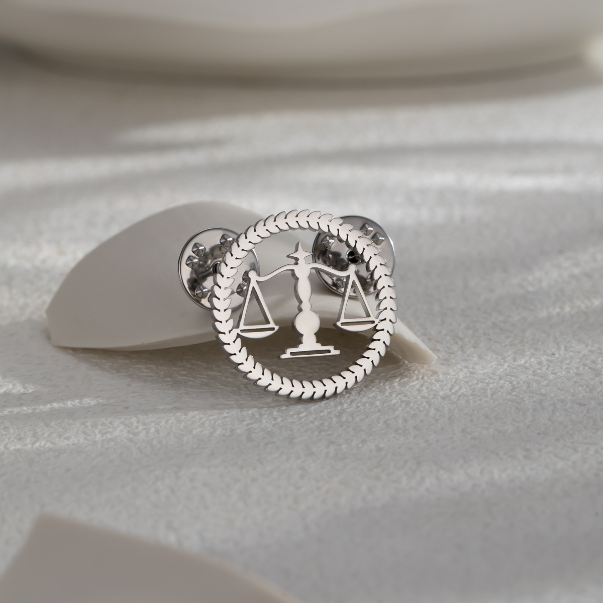 boutons de manchette argent