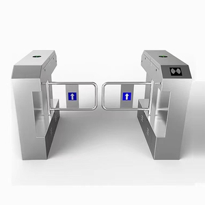Tornello automatico della barriera dell'oscillazione con il controllo di accesso del codice a barre del biglietto dell'impronta digitale della carta di ID IC per le stazioni degli autobus delle sale espositive - Product Image 5