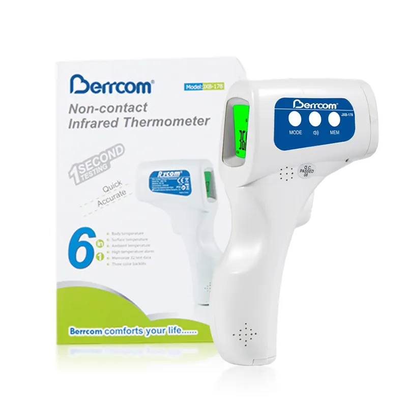 Soins médicaux bébé thermomètre infrarouge sans contact thermomètre laser non inductif