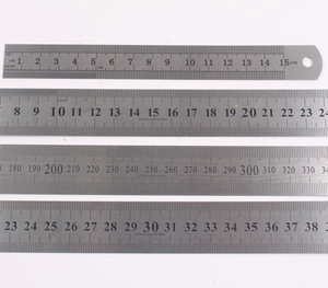 Chất Lượng Cao Cấp Biểu Tượng Tùy Chỉnh Bán Buôn 15/20/30/40/60Cm Nhôm Cai Trị Cho Các Trường Học Văn Phòng Phẩm Nguồn Cung Cấp Trẻ Em 1PC Cai Trị - Product Image 2