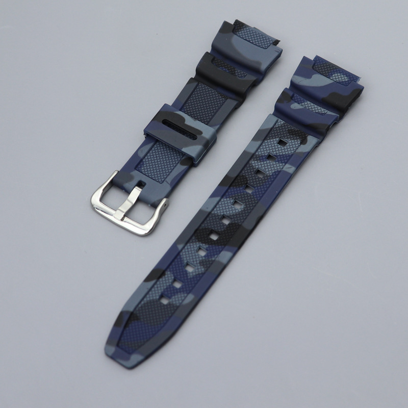 Bleu - Style 1 - Boucle Argentée
