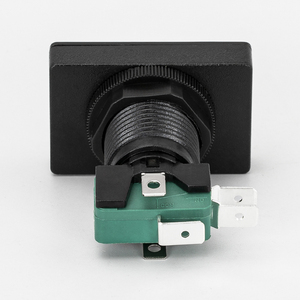 24 MM-Schaltknopf Arcade-LED-Rechteck-Schaltknopf Momentarischer Arcade-Schaltknopf mit Mikroschalter - Product Image 6