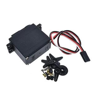 Servo DS04-NFC a rotazione continua di 360 gradi servi motore a ingranaggi a corrente continua per auto intelligente Robot torsione 5.5 kg/cm DC 4.8V-6V elettronica diy