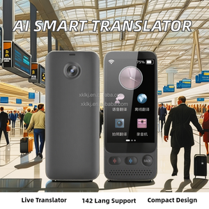 Dispositivo traductor de idiomas con soporte de voz Traductor alimentado por IA para traducción en tiempo real y uso comercial confiable - Product Image 3