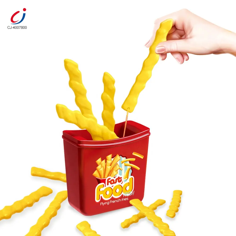 Chengji parent-child interaction family playing desk party children board games novelty funny joke toys flying french fries game