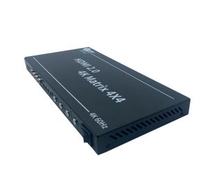 Bitvisus-Controlador de audio e iluminación profesional DVI/TCP/IP a HDMI 4X4, matriz de pared de vídeo de conmutación de medios rápidos